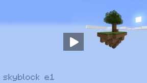 Minecraft - Skyblock - AZMC - Ep1, Just Starting Out