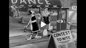 Popeye The Sailor in The Dance Contest