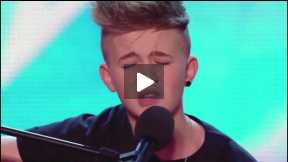 14 Year old songwriter Bailey McConnell impresses with his own song _ Britain's Got Talent 2014