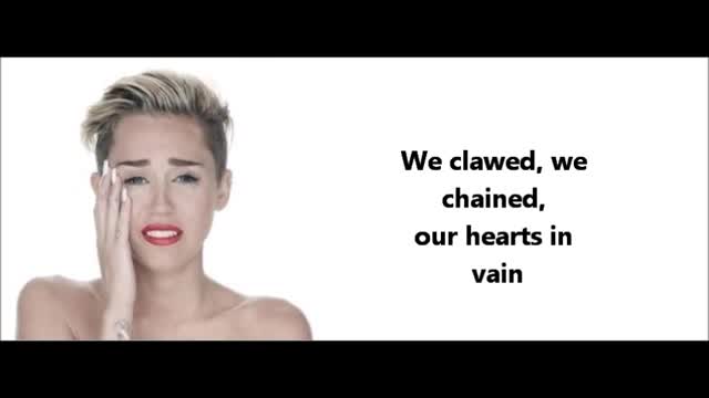 Перевод песни wrecking ball. Miley Cyrus Wrecking Ball Lyrics.