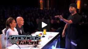 Smoothini- Bar Magician Flies Through Amazing Tricks - America's Got Talent 2014